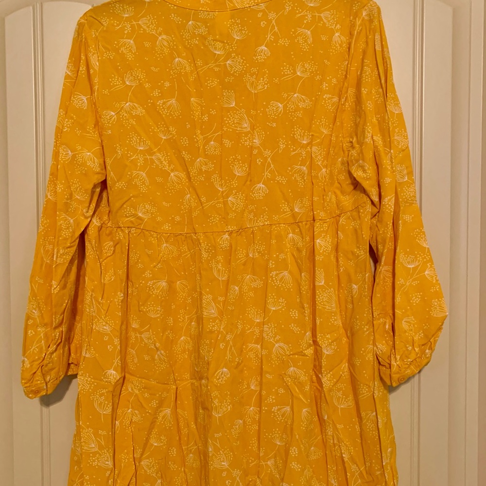 Old Navy Dandelion Pleat Tunic Dress